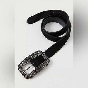 MSRP $48 Free People Soledad Belt Black